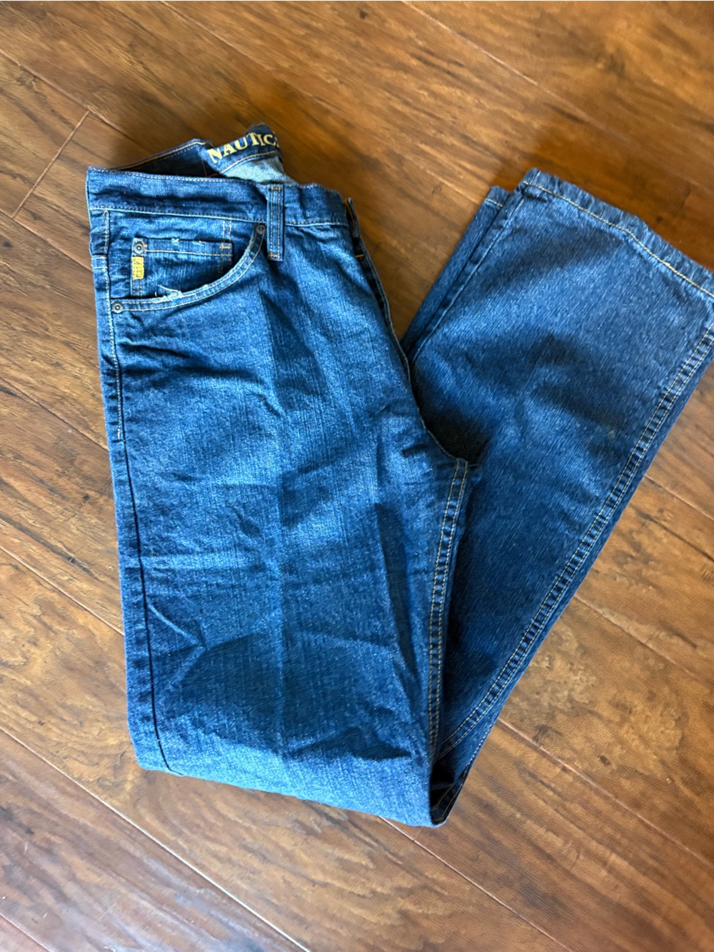 Nautica Men’s Bootcut Denim Jeans 32/32